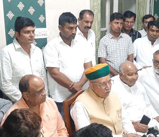 केंद्रीय कानून मंत्री अर्जुनराम मेघवाल