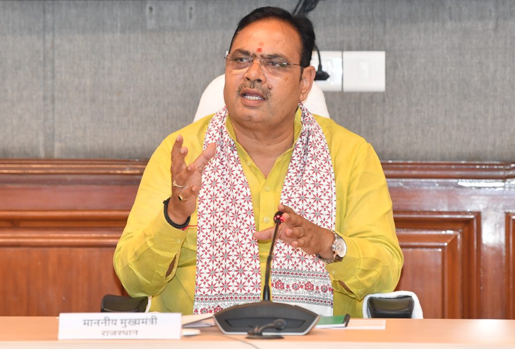 मुख्यमंत्री भजनलाल शर्मा