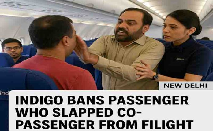 IndiGo puts man on no-fly list for slapping co-passenger
