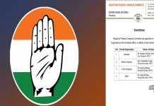 Rajasthan Congress Appoints New In-Charges for Frontals