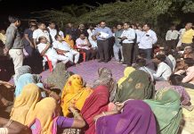 Om Birla Stays with Flood Victims Till Dawn