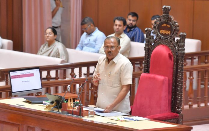 विधानसभा अध्यक्ष देवनानी