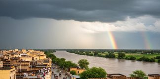 राजस्थान में बारिश का कहर