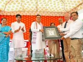 CM Bhajanlal Sharma Urges Blood Donation and Promotes Swadeshi