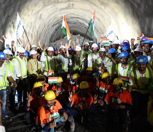 Historic Tunnel Breakthrough in Mumbai-Ahmedabad Bullet Train Project
