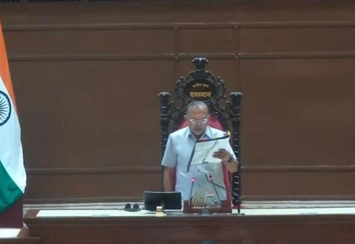 राजस्‍थान विधान सभा अध्‍यक्ष वासुदेव देवनानी