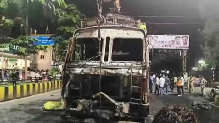 इंदौर ट्रक हादसा