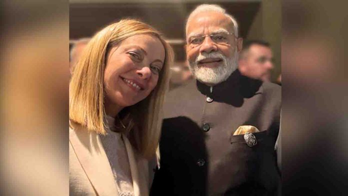 मेलोनी का मोदी को जन्मदिन संदेश
