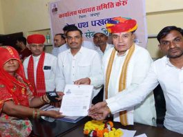 केरू के बड़ली में सेवा शिविर: मंत्री पटेल बोले– अंतिम व्यक्ति तक पहुंचेगा विकास