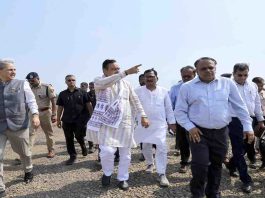 बांसवाड़ा में पीएम मोदी की प्रस्तावित जनसभा की तैयारियों का निरीक्षण