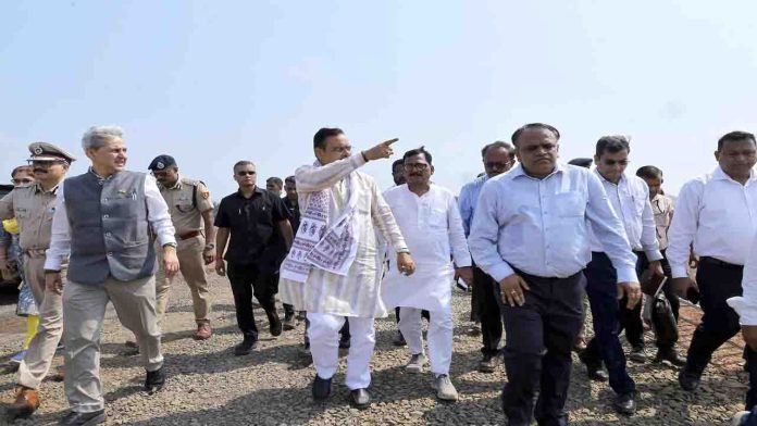 बांसवाड़ा में पीएम मोदी की प्रस्तावित जनसभा की तैयारियों का निरीक्षण