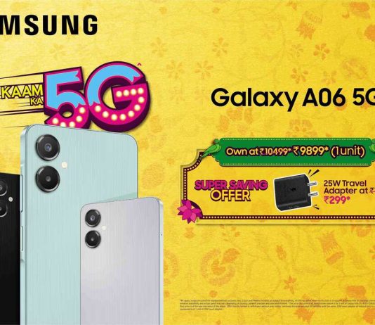 सिर्फ ₹9,899 में सैमसंग का 5G धमाका, गैलेक्सी A06 ऑफर में 🌟📱